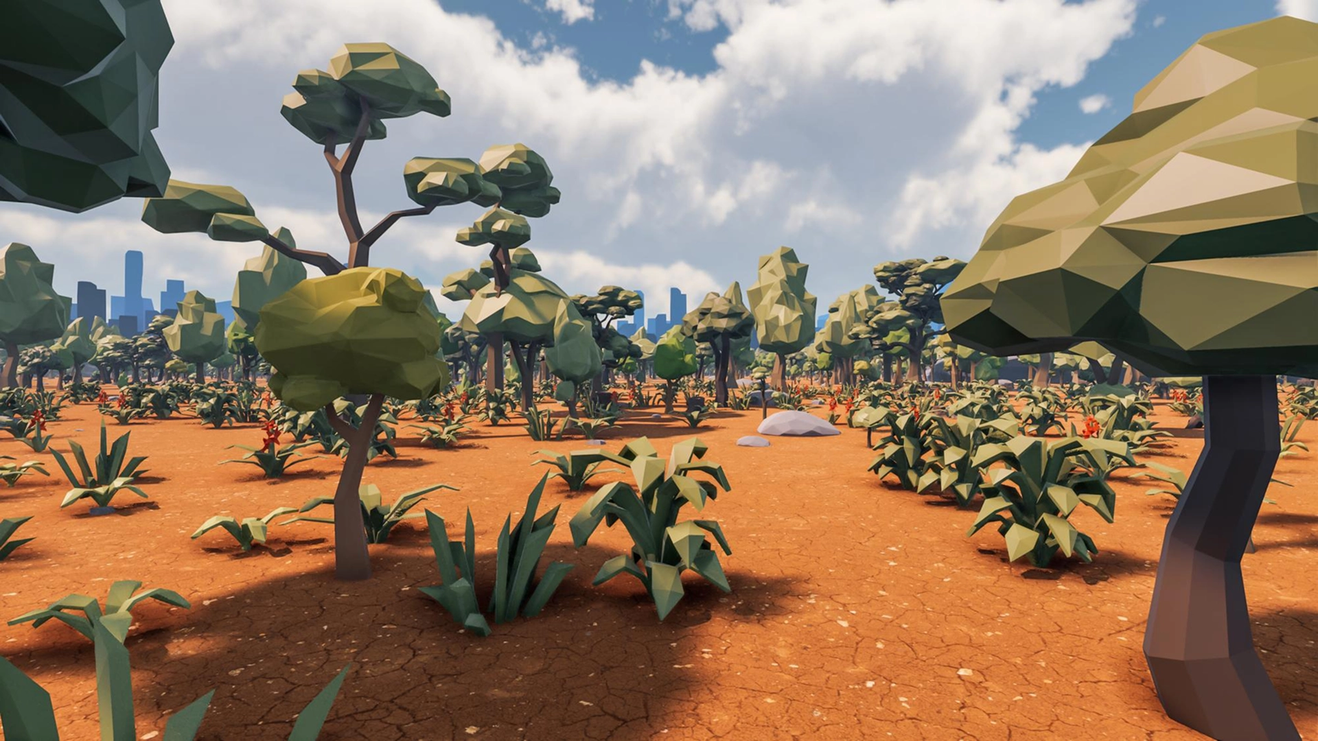 3D Environments low poly 3